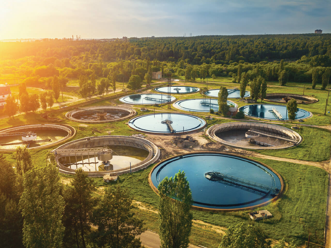 Sewage treatment plant